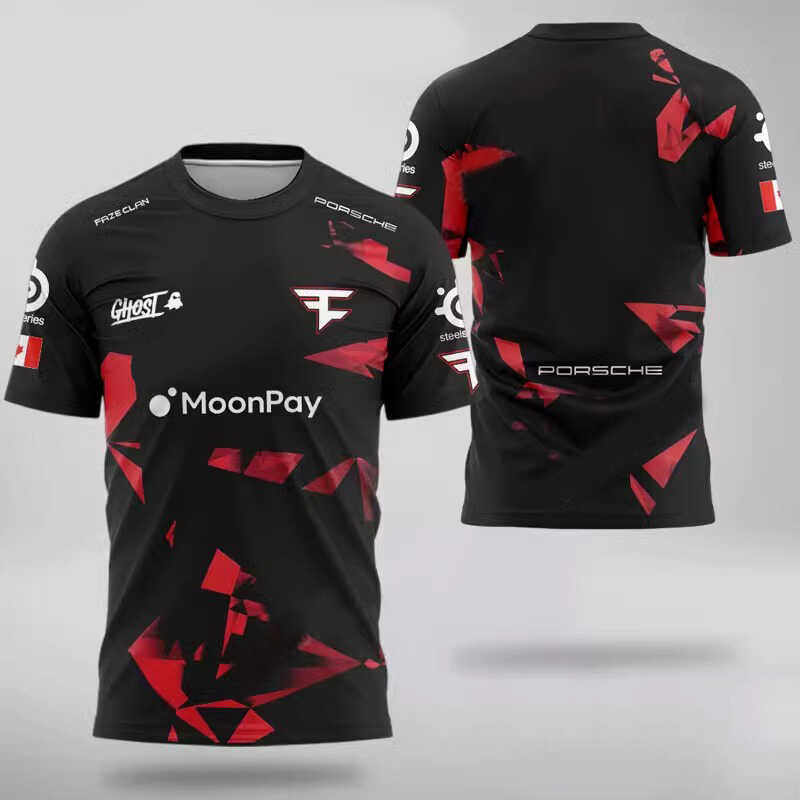 faze clan队服CSGO可定制ID电竞服比赛major衣服短袖T恤TWISTZZ