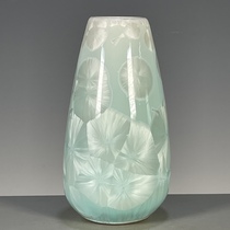 Antiques porcelain antiques second-hand goods miscellaneous collectibles crystal glaze vase ornaments made in the Yongzheng period of the Qing Dynasty