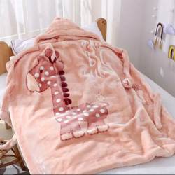 Infant warm cloak double -layer thickened autumn and winter carts go out to windproof men and women, babies, wind and young children holding quilts
