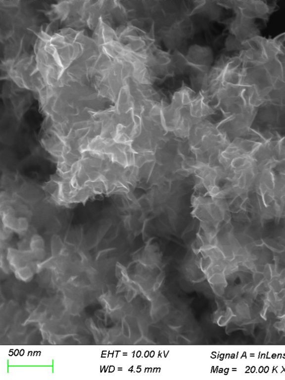 垂直石墨烯粉体锂离子电池导电剂涂料催化剂导热屏蔽三维石墨烯