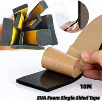 10M black Rubber Sponge Door Window Seal Strip Waterproof So