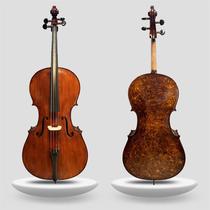 Bestseller Musical Instrument Bird Eye Maple Wood 4 4 Cello Solid Wood Handmade Adult Playing Grade Professional Exam Grade natural flower