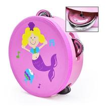 Childrens tambourine kindergarten teacher uses dance tambourine baby student infant early education musical instrument hand drum small