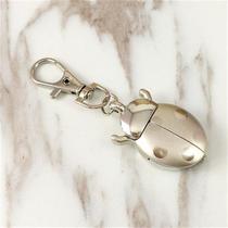 Small and cute cartoon beetle pocket watch for girls seven-star ladybug pendant student necklace watch childrens boy hanging watch