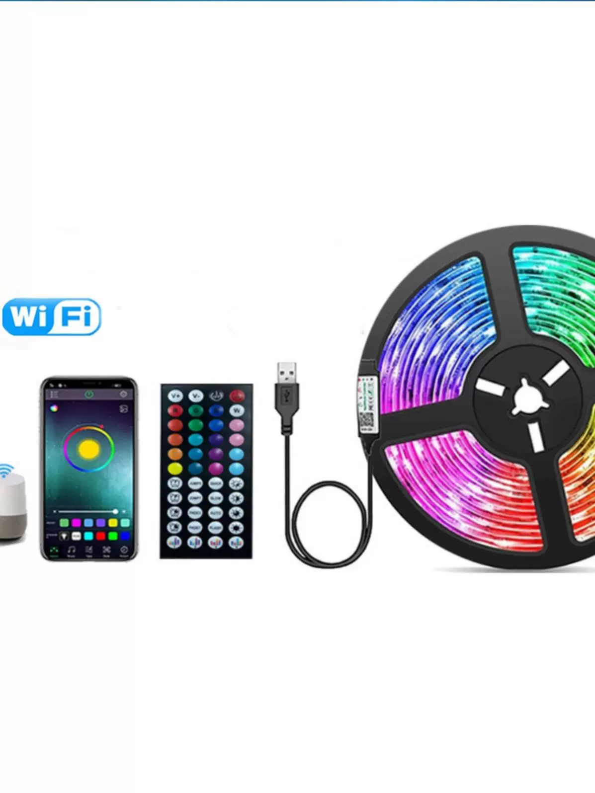LED-лента свет usb bluetooth RGB 5V LED RGB / RGBIC СВЕТЫ