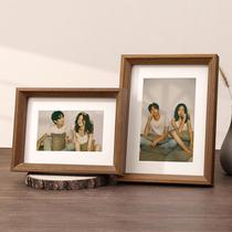 Calligraphy text photo frame table setting new Chinese style ancient style inspirational blessing painting home office desktop decoration ornaments