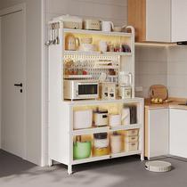 Kitchen storage cabinet storage rack floor-standing multi-layer storage cabinet multi-functional home cabinet with door cabinet storage cabinet