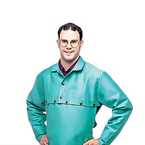 Wits 33-8800 Fire Fox Green One-piece Work Clothes Welding Protective Clothes Flame Retardant Jumpsuit XXL Code