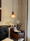 French Mid-Century Style Bedside Chandelier 2026 New Retro American Light Luxury High-End Bedroom Room Glass Chandelier
