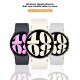 Suitable for Samsung Watch7/6/5 Watch Strap 6Classic New Quick Release Button Men's Silicone Strap
