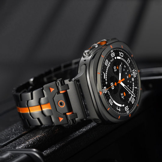 Suitable for Samsung Watch8/7/6 Watch Strap, Explore the Iron Man Stainless Steel Samsung Ultra 47mm Strap