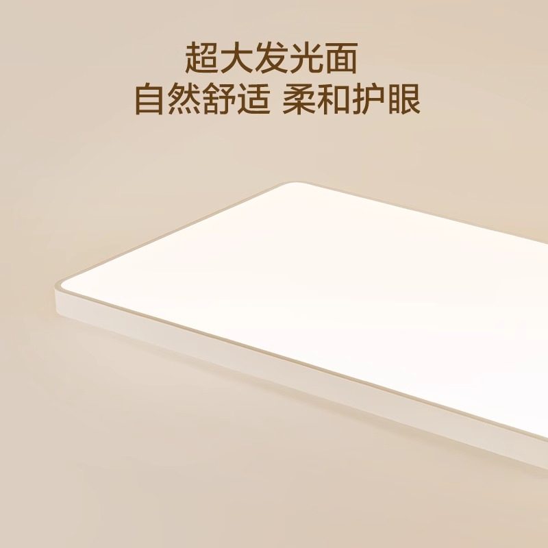 Op Lighting Led Extra-Large Ceiling Light for Living Room, Simple Self-Built House Villa 1.2m Lighting Fixtures, Bedroom Light, Study Room