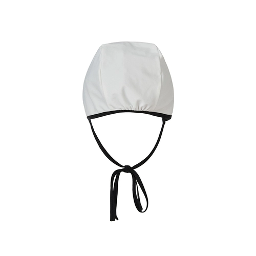 Корейская официальная женская плавательная шляпа EMIS 2024 Летняя новая ретро решетка