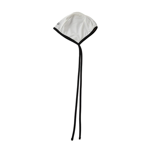 Корейская официальная женская плавательная шляпа EMIS 2024 Летняя новая ретро решетка