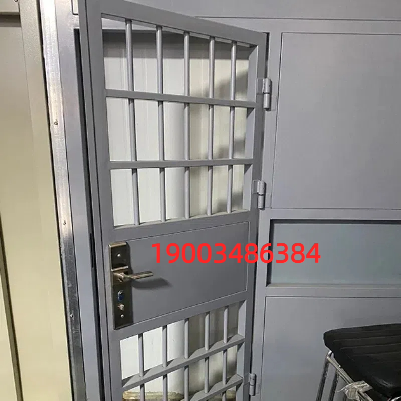 Double-Layered Cell Door with Electric and Manual Operation, Suitable for Qinghai and Xinjiang, Sliding Fence Door for Detention Rooms Double-Layered Cell Door with Electric and Manual Operation, Suitable for Qinghai and Xinjiang, Sliding Fence Door for Detention Rooms