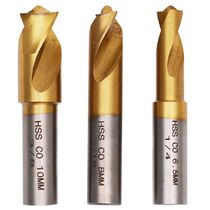 HSS CO Spot Weld Drill Bit Set for Wood Steel Milling -