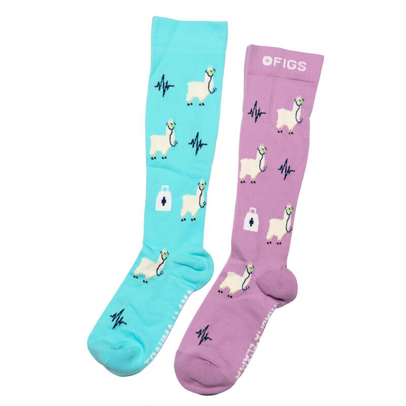 Relieve Legs, Standing Fatigue, Promote Blood Circulation, Beautiful Leg Shaping, Alpaca Medical Growth Tube Pressure Women's Socks Fg