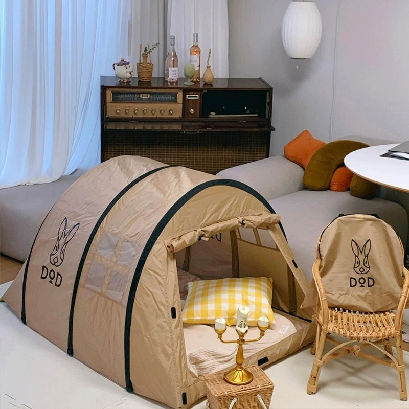 Japan DOD Mushroom Tent Indoor Outdoor Delicate Camping Family Park Parent-child Tent Toys House-Taobao