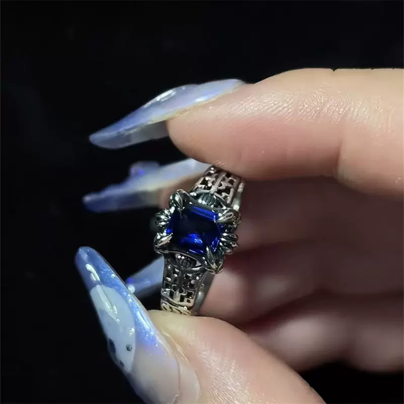 Genuine ring with crystal, DIY, cosplay