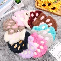 Children cat Gloves fashion boys girls cat Claw Pw plush Mi