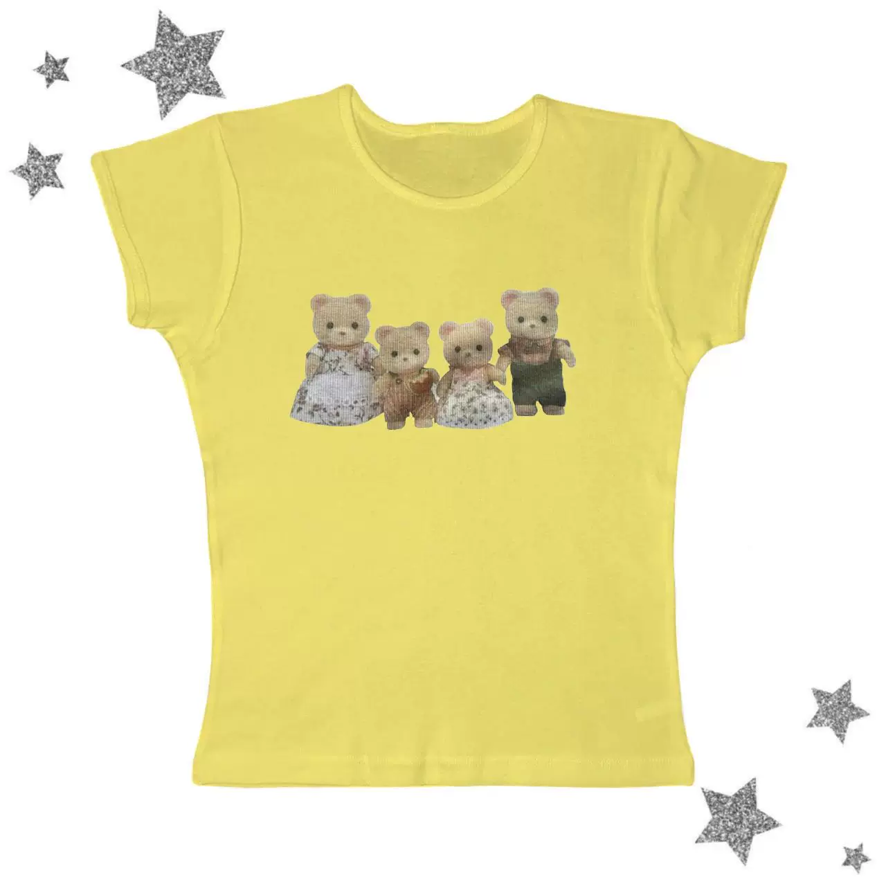 Футболка женская Y2K CRO POP это Tee Bear принт милые графика UM