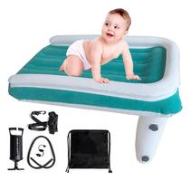 Cross-border baby air mattress childrens car rear folding car cushion outdoor travel thickened flocking air cushion