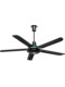 Chigo Five-Blade Ceiling Fan with Strong Wind Power 56inch for Home Use in Living Room, Iron Blades for Dining Room, Dormitory, Industrial Hanging Silent Electric Fan
