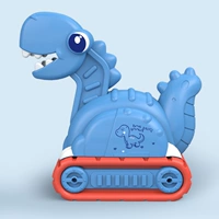 Экскаватор динозавров 丨 синий y3 Юань для прибытия товаров