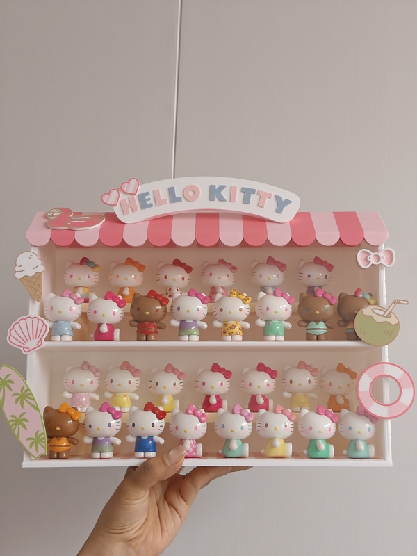 Double-Layer Swimsuit Storage Box, Cute Storage Box, Desktop Dust-Proof Display Box, Storage Box, Blind Box, Figurine Storage Rack Double-Layer Swimsuit Storage Box, Cute Storage Box, Desktop Dust-Proof Display Box, Storage Box, Blind Box, Figurine Storage Rack
