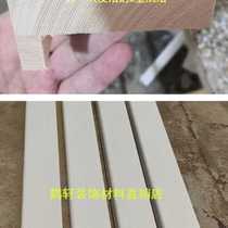 Net red Zhangzi pine wood solid wood bed along whole root log tatami pit along customizable size flat type L type bag