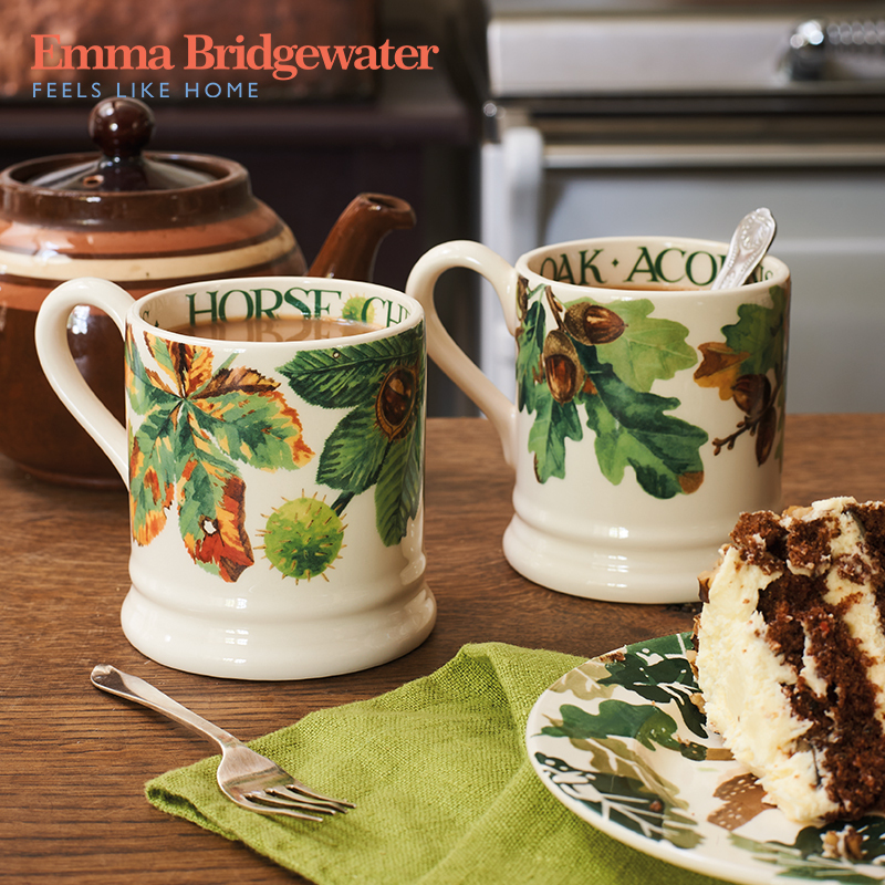 Emma Bridgewater Plant Series Mugs, Tableware, Plates, Underglaze Color Emmabrigewater