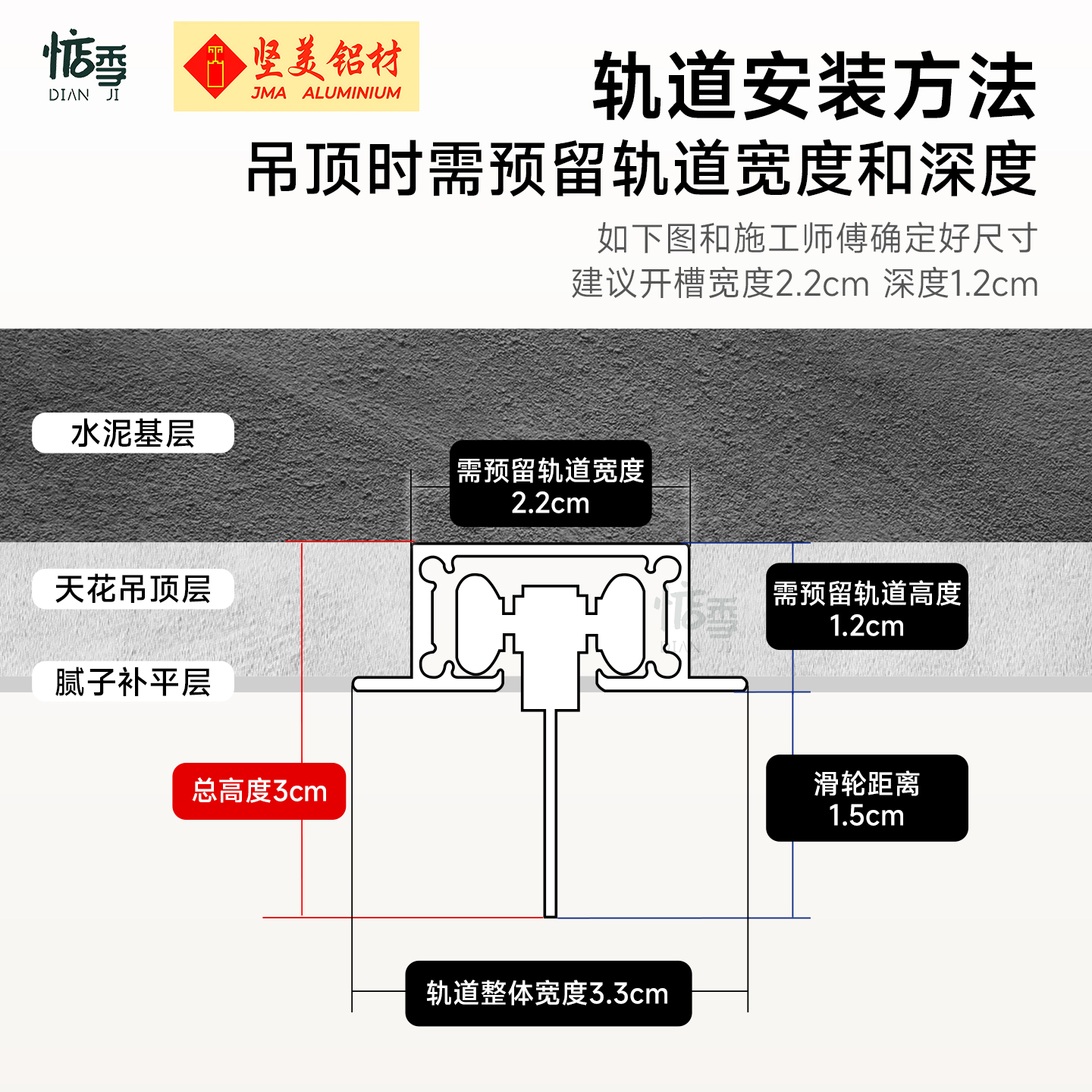 隐形窗帘轨道大揭秘！顶装内嵌式可弯曲滑轨，让你的家居瞬间高级感爆棚！✨