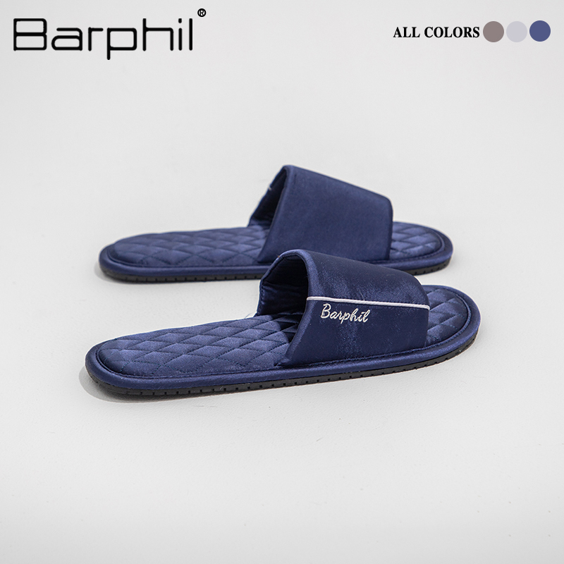 Barphil Slippers for Indoor Home Use, Men's 2026 High-End Wooden Floor Silent Non-Slip Summer Couple Slippers