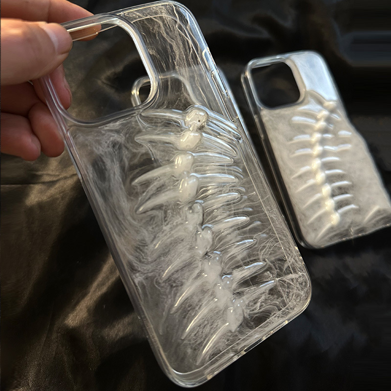 Original White Gradient Fishbone Design Suitable for Apple 15 Pro Max Phone Case, iPhone 14 Pro High-End Feel, 17 Pro Max Handmade Hard Case, 16 Pro Niche Style, 11 Couple Case, 16 Shockproof Case, 13 Trendy, 12 Original White Gradient Fishbone Design Suitable for Apple 15 Pro Max Phone Case, iPhone 14 Pro High-End Feel, 17 Pro Max Handmade Hard Case, 16 Pro Niche Style, 11 Couple Case, 16 Shockproof Case, 13 Trendy, 12