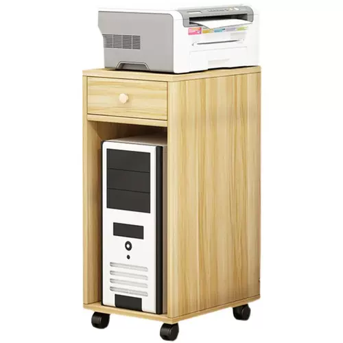 Простая печатная стойка может переместить раму хоста компьютера и поместить на стол для шкива на стойке для хранения.