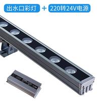 Waterfall outlet garden stainless steel courtyard decoration water curtain wall flow channel landscaping water feature wall flow wall manufacturer