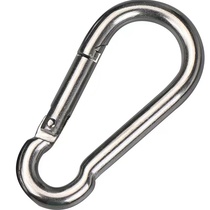 Special offer insurance hook insurance buckle safety buckle iron galvanized spring buckle dog chain buckle rain sunshade net tarpaulin slide rail ring