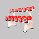 Gym Rubber-Coated Dumbbell Set, Pure Steel Fitness Equipment, Men's and Women's Special Round-Head Personal Training Home Dumbbell Rack