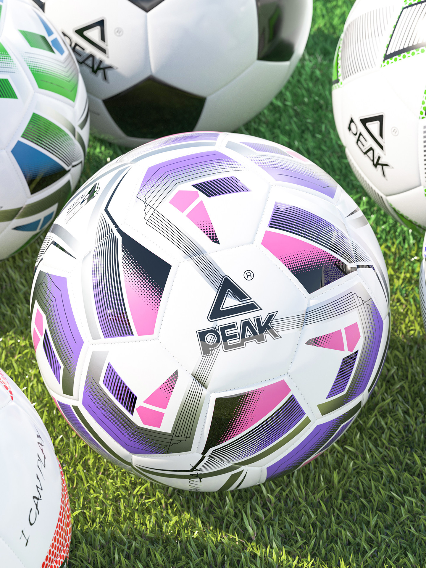 Peak Football Children's Special Ball for Elementary School Students, Size 4 for Toddlers, Size 3 for Ages 4-5, Standard Size 5 for Middle School Students and High School Entrance Exam Competitions