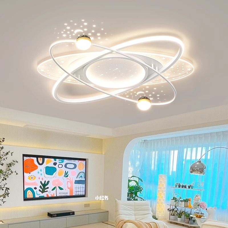 Favisen Living Room Lamp Is Simple, Modern and Elegant, Eye-Protecting Led Ceiling Lamp, Creative Starry Sky Main Lamp, 2026 New Model Favisen Living Room Lamp Is Simple, Modern and Elegant, Eye-Protecting Led Ceiling Lamp, Creative Starry Sky Main Lamp, 2026 New Model