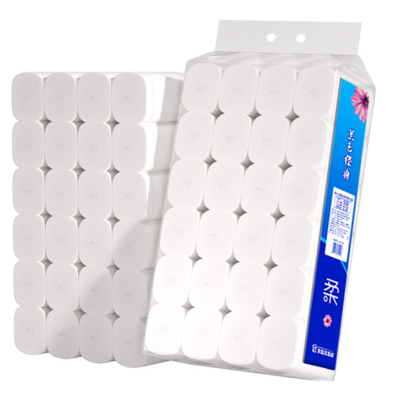 6斤20卷纸卫生纸家用实惠装超粗大卷筒纸巾厕所纸擦屁股手纸加厚