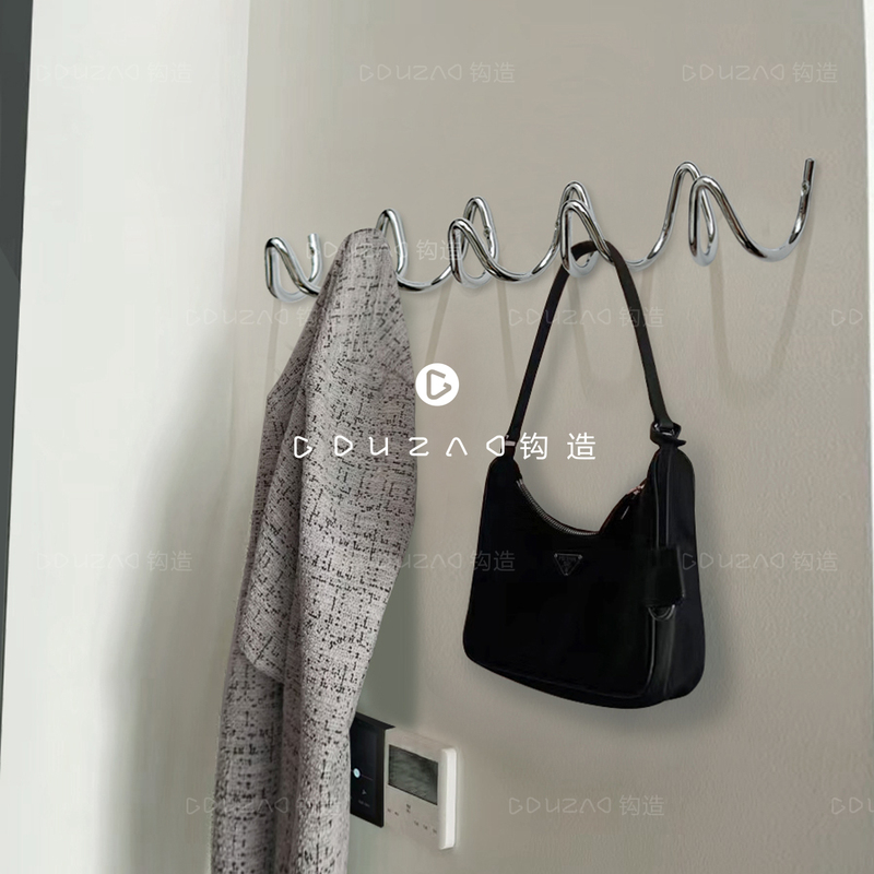Gouzao Minimalist Hook Entryway Bauhaus Hanger Wall-Mounted Wall Hook Behind Door Entrance Coat Hook Gouzao Minimalist Hook Entryway Bauhaus Hanger Wall-Mounted Wall Hook Behind Door Entrance Coat Hook
