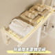 German Imported Cream-Colored Towel Rack, Bathroom No-Drill Storage Rack, White Washroom Toilet Towel Rack