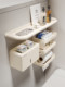 German imported bathroom storage rack without punching wall-mounted toilet paper box toilet paper storage tissue box
