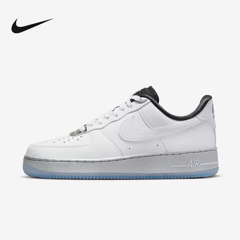 Nike Nike Air Force 1 Silver Air Force No. 1 кроссовки низкого типа женские туфли и кроссовки DX6764-100