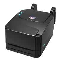 TSC ttp-244pro label printer barcode printer labeling machine thermal paper self-adhesive label paper sticker ribbon QR code clothing tag sub-silver paper washable mark multi-function