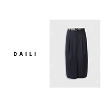 (Exclusive for Huhu) Delly’s new fashion slimming and versatile casual skirt DLBYM-8553