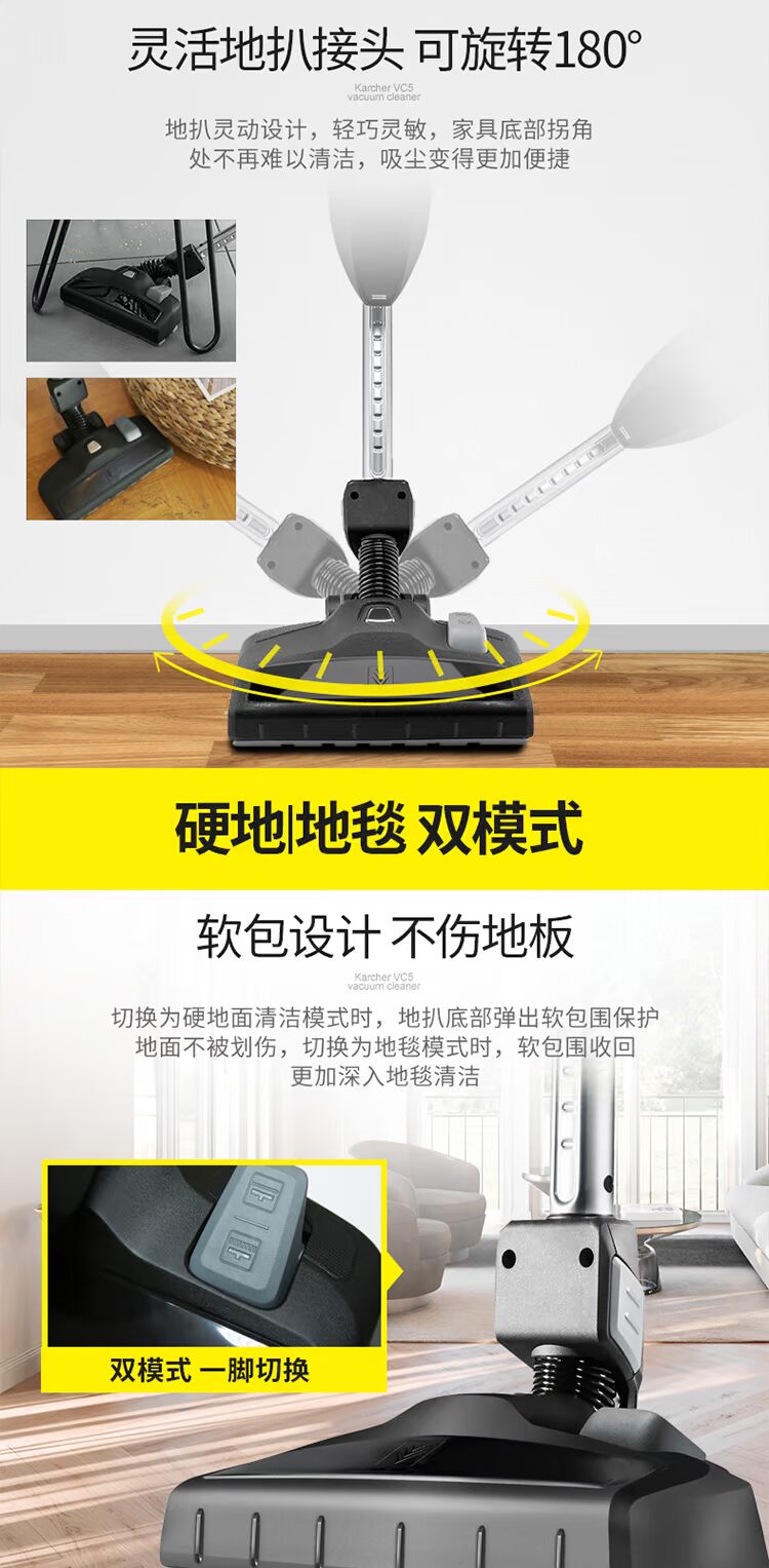 Máy hút bụi gia đình Đức Karcher nhỏ cầm tay đa chức năng cực kỳ êm ái ngoài dụng cụ cầm tay mạnh mẽ robot medion 18501