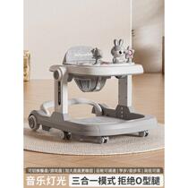 Baby walker anti-O-leg multi-functional foldable baby starter car 6-18 months walking aid push toy