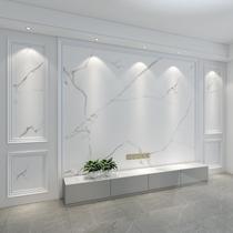 Modern minimalist imitation marble textured wall cloth 2022 new mural TV background wall wallpaper living room film and TV wall cloth
